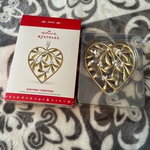 Hallmark our first Christmas 2016 ornament